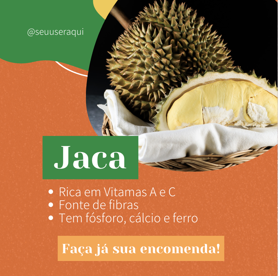 Template de post para Hortifruti