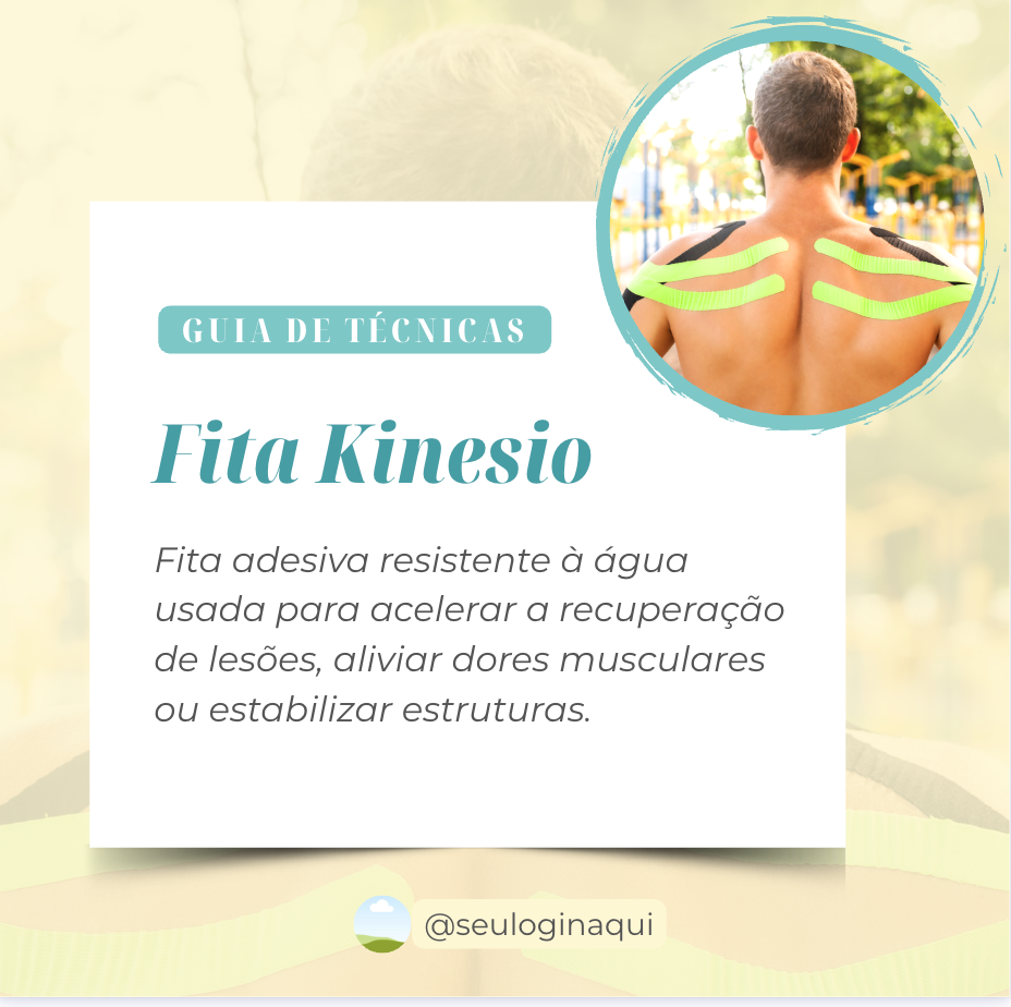 Template de post para Fisioterapia