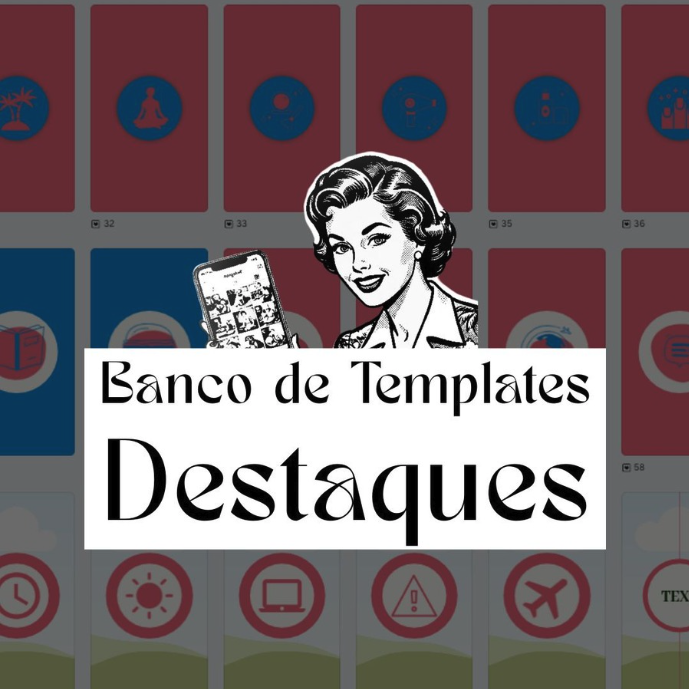 Exemplo de Templates de Destaques