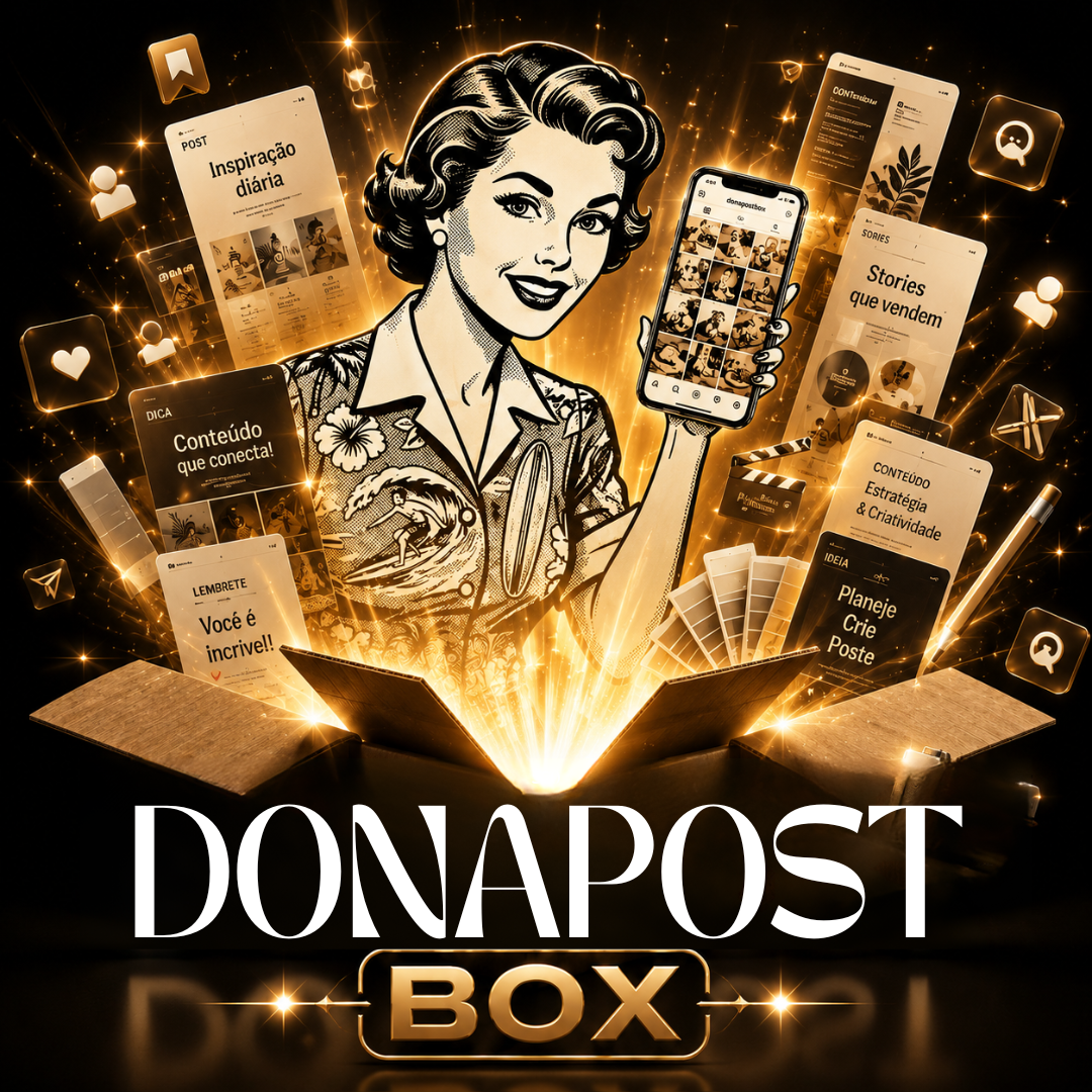 DONAPOST BOX: coleção completa de templates para redes sociais