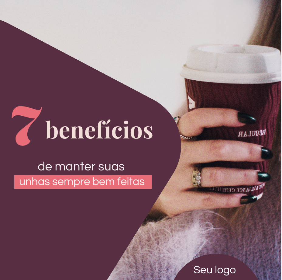 Template de post para Nail design