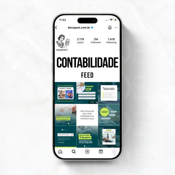 Template DONAPOST para Contabilidade