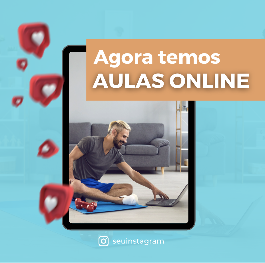 Template de post para Aulas online