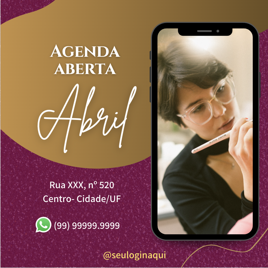 Template de post para Agenda aberta
