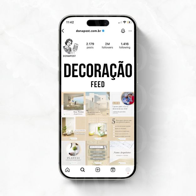 Template DONAPOST para Decoração